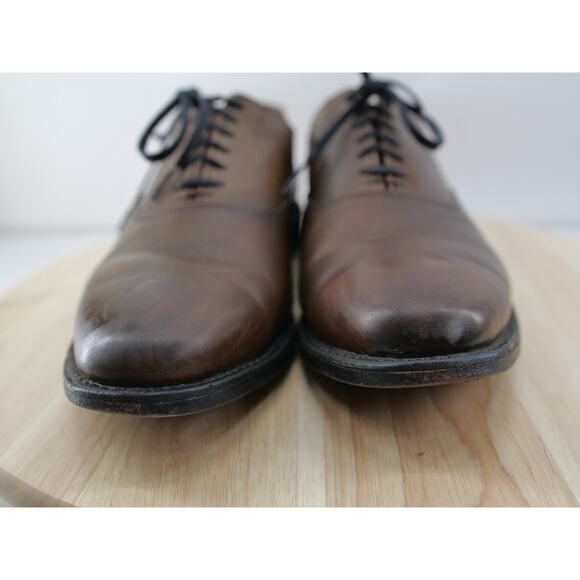 Allen Edmonds Carlyle Plain Toe Oxford Dress Shoes Dark Brown Men\'s 9.5‎ D main image 15